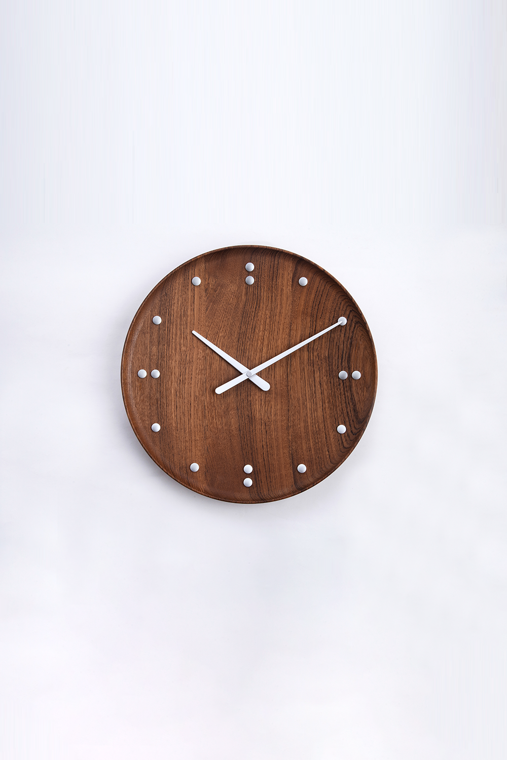 Finn Juhl FJ clock 35_Natural wood
