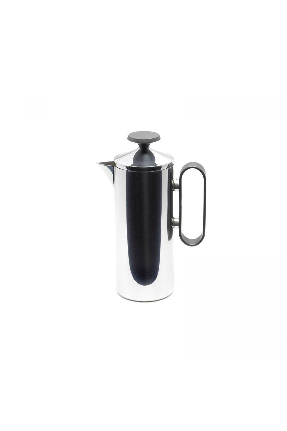 Café tiere 3 cups grey metallic handle